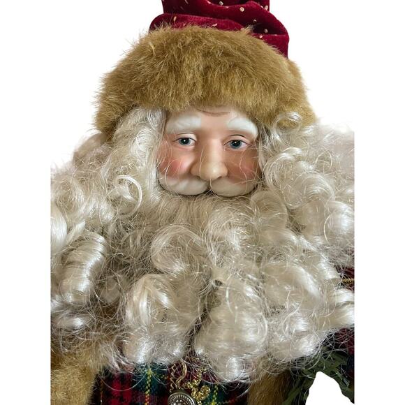 VTG Home Interiors & Gifts Santa Claus 18.5’ Holiday Decorations Christmas time - Picture 10 of 10